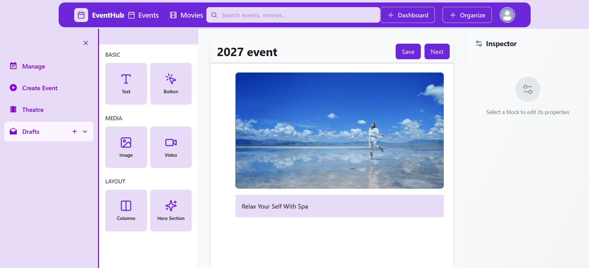 Event Booking System